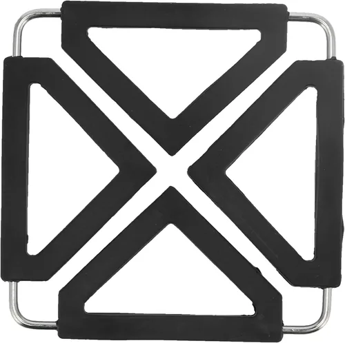 Miniatura 8 de CHICIRIS Antideslizante de silicona térmica Trivet Estera de cocina plegable para ollas calientes sartenes utensilios de cocina negro