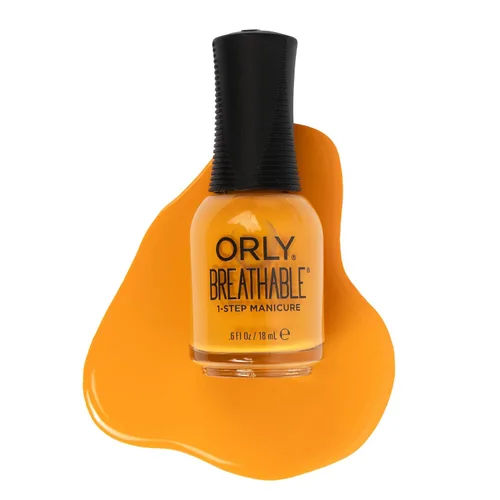 Orly Esmalte de uñas transpirable colección otoño/vacaciones Spice it Up | Colores de uñas para otoño e invierno (Caught Off Gourd)