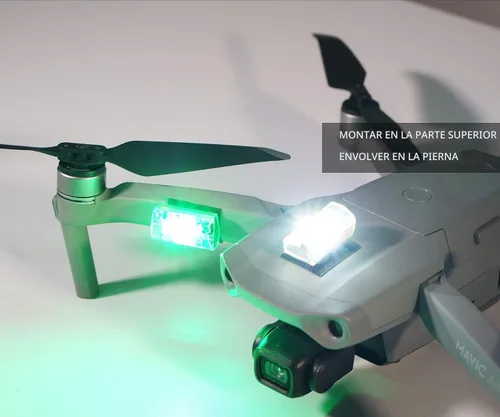 Miniatura 4 de VIFLY Luz estroboscópica para dron, luz anticolisión para avión nocturno de drones FAA, se adapta a DJI Mini 3 Pro/Mini 4 Pro/Mini 2/Air 3/Air