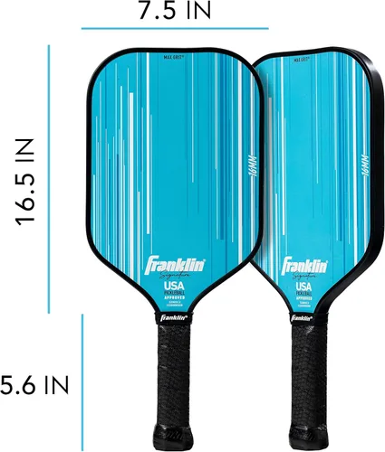 Miniatura 2 de Franklin Sports Paletas Profesionales de Pickleball - Serie Signature Paleta Profesional de Pickleball con Superficie MaxGrit - Paletas de Pro