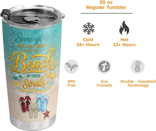 Miniatura 7 de 20oz Jewelry Butterfly Tumbler, Inspirational, Motivational Birthday Gifts for Butterfly Lovers, Coffee Tumbler for Women, Stainless Steel Double