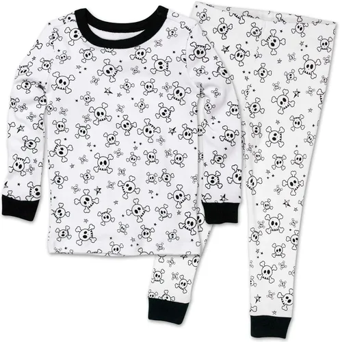 HonestBaby boys Multipack 2-piece Pajamas Sleepwear Pjs 100% Organic Cotton for Infant Baby and Toddler Boys, Unisex