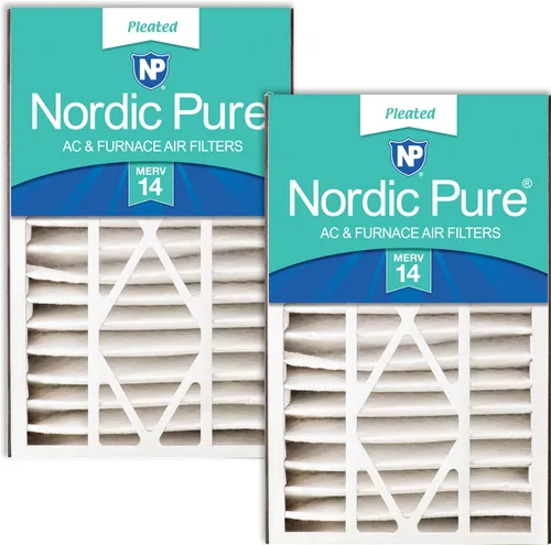 Miniatura 46 de Nordic Pure 16 x 25 x 5 (tamaño real: 15 5/8 x 24 1/8 x 4 7/8) Filtro de aire Air Bear Merv 8 de repuesto para reducción de olores de carbono puro