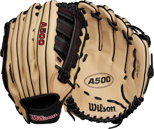 Miniatura 12 de Wilson A500 Adult + Youth Baseball Glove + Mitt Sizes 10.5" - 12.5" Right + Left Hand Throw Multiple Styles