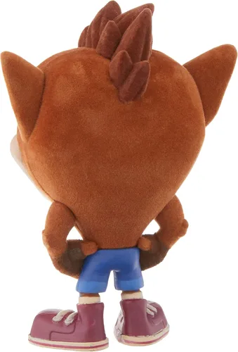 Miniatura 2 de Funko 0889698256438 Crash Flocked Exclu POP Figurines 3.9 in