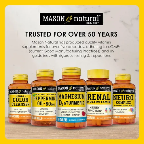 Miniatura 7 de Mason Natural Calcio, magnesio y zinc, suministro para 300 días, apoya la salud ósea normal y el refuerzo del sistema inmunológico, paquete de 3
