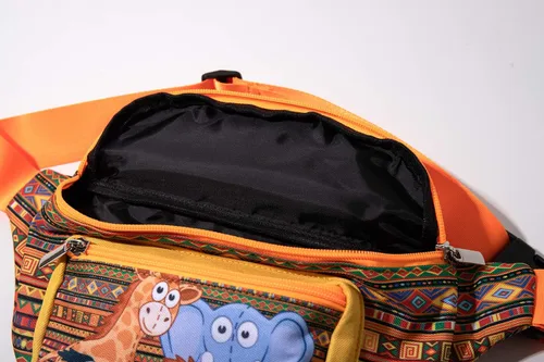 Miniatura 7 de Riñonera para hombres y mujeres, con estampado de animales, a la moda, ligera, de viaje, con correa ajustable