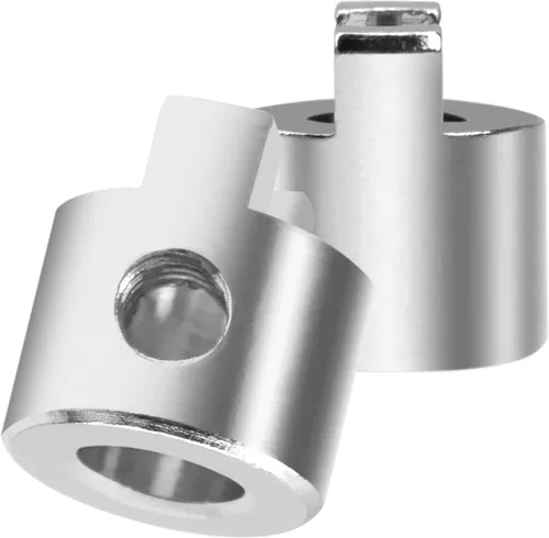 Miniatura 6 de ShareGoo - Paquete de 6 conectores de latón a control remoto para perros, horquilla de remo de 0.125 in/0.157 in/0.197 in/0.250 in para accesorios