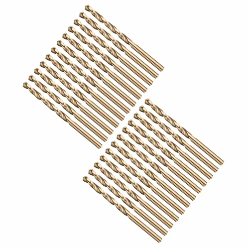 Miniatura 15 de Broca, diámetro de corte de 7/16 pulgadas (0.437 in), 4241 brocas HSS negro y dorado, ángulo de corte de 118° versátil