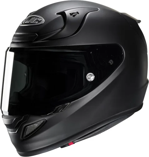 Miniatura 4 de HJC RPHA 12N Casco de motocicleta natural sólido, aprobado por DOT (negro, XS)