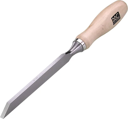Miniatura 5 de Cincel profesional individual para carpinteros de MKC, cincel de mortaja de acero cromo-vanadio con mangos de carpintería, para carpintería