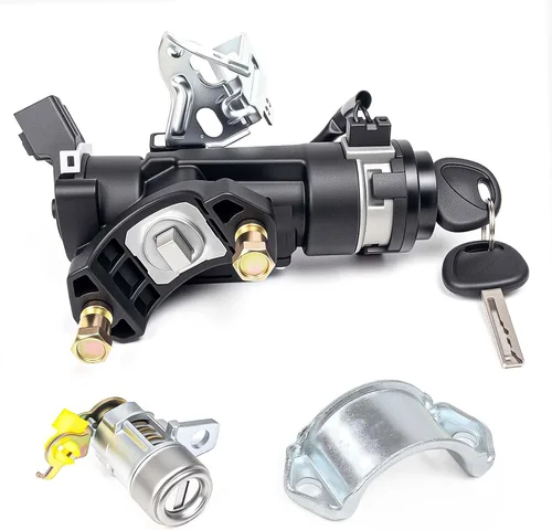 Miniatura 13 de 81905-C2510 Conjunto de interruptor de bloqueo de encendido con cerradura de 2 puertas y cerradura de guantera y llaves para Hyundai Sonata