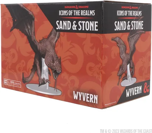 Miniatura 2 de Iconos de D&D de los reinos: arena y piedra - Wyvern