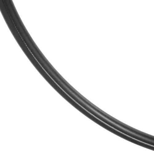 Miniatura 7 de X AUTOHAUX 39.4 in 39.37" Longitud 0.394 in ID motocicleta hidráulico freno línea aceite manguera tubo 0° acero inoxidable trenzado cable para ATV