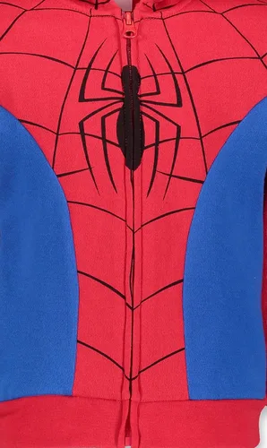 Miniatura 6 de Marvel Spider-Man Spider-Verse Venom - Sudadera con capucha y cremallera para niños pequeños y grandes