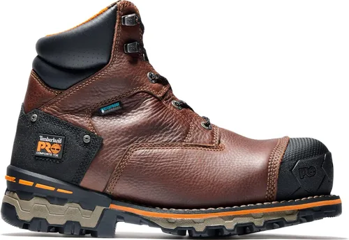 Miniatura 7 de Timberland PRO Botas de trabajo industriales para hombre de 6.0 pulgadas, Boondock, con puntera de composite, impermeables y aisladas Marrón