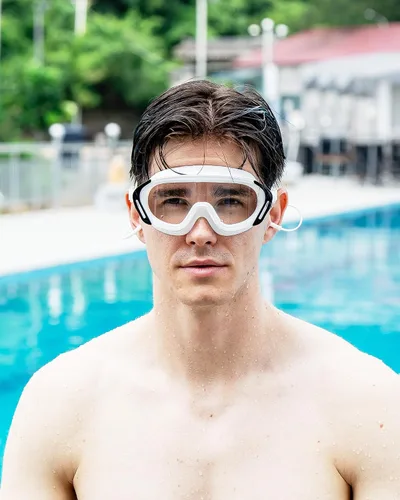 Miniatura 2 de Seasprint - Gafas de natación gris + blanco
