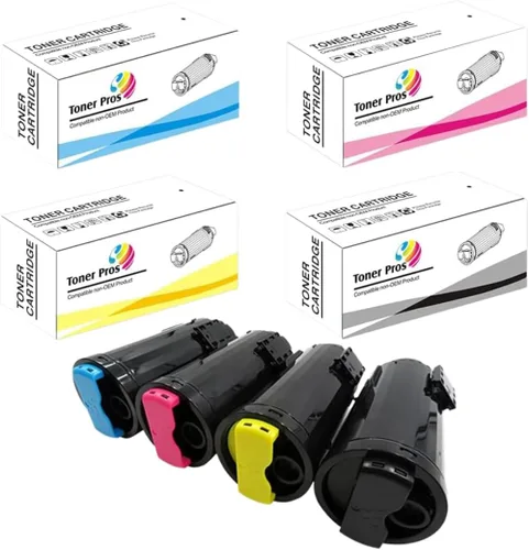 Miniatura 8 de Toner Pros Cartucho de tóner remanufacturado 106R03900 106R03901 106R03902 106R03903 para Xerox VersaLink C600 C605 – Extra Alto Rendimiento 4 Pack