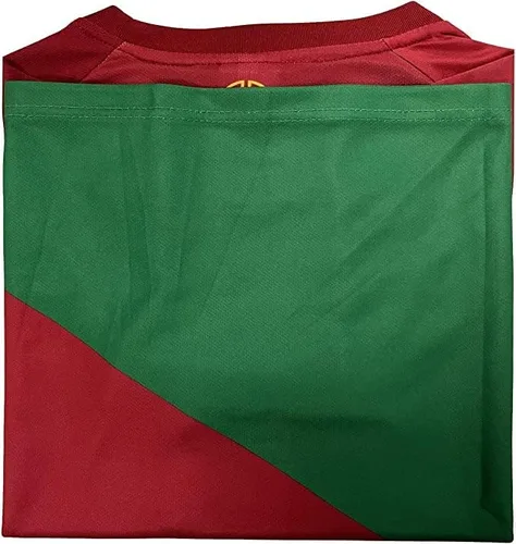Miniatura 2 de Conjunto de 3 piezas de camiseta de fútbol para niños, #7, Ron_aldo Mess_i Jersey para niños, camiseta de fútbol para niños, Rojo
