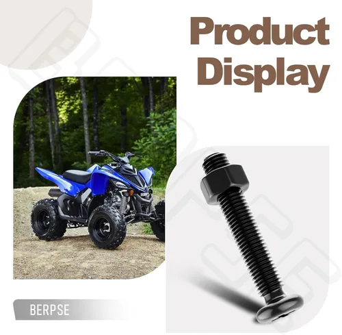 Miniatura 5 de 0455403 Tornillo con tope de acelerador de tuerca de atasco, sustituye a 0451788, compatible con Polaris Sportsman 90/110, Outlaw 50/90/110