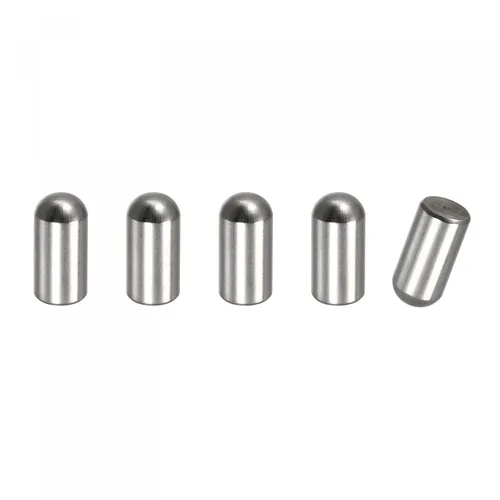 Miniatura 9 de uxcell Pasadores de clavija de 0.197 x 1.969 in, 5 piezas de acero inoxidable 304 de cabeza redonda plana biselada, pasadores de litera, pasadores