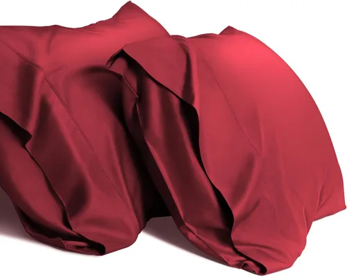Miniatura 21 de WishSmile Cooling Queen - Juego de 2 fundas de almohada transpirables, frescas, sedosas, suaves, absorben la humedad para personas que duermen