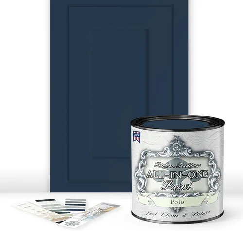 Miniatura 112 de Pintura TODO EN UNO, Abbey (gris cálido), Muestra de 8oz - Pintura duradera para gabinetes y muebles. Imprimación y capa superior incorporadas,