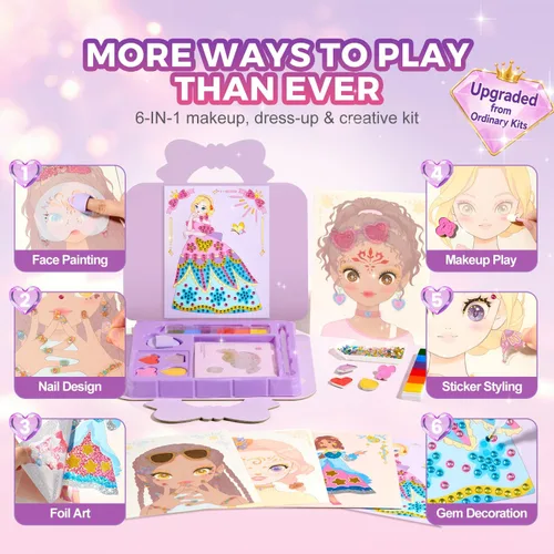 Miniatura 2 de Jar Melo Kits de manualidades de princesa 6 en 1