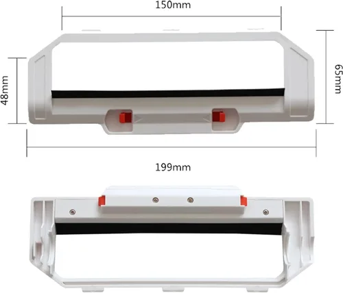 Miniatura 5 de Piezas de repuesto para Xiao-Mi Proscenic M6 Pro Mi robot trapeador de vacío P Mop Pro Viomi V2 V3 SE filtro HE-PA paño lado fregona rodillo cepillo
