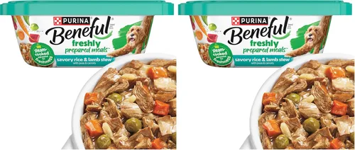 Miniatura 14 de Comidas preparadas Purina Beneful, comida para perro, paquete surtido, 10 onzas Tubo, paquete de 8