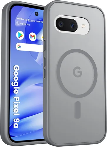 Miniatura 75 de Funda para teléfono Google Pixel 9 Pro XL, Compatible con Magnético, Protección contra Caídas de Grado Militar Translúcida Mate Resistente a Golpes