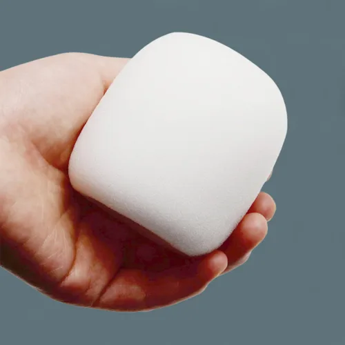 Miniatura 4 de Fielect 2 unids micrófono cubierta esponja espuma micrófono cubierta de micrófono de mano protección protección micro espuma filtro blanco