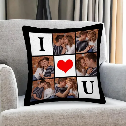 Miniatura 14 de Best Mom Ever Personalized Pillowcase – Custom Photo Collage Throw Pillow Cover, Gift for Family, Couple, Christmas, Mother's Day & Birthday 5