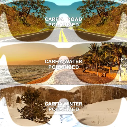 Miniatura 21 de Carfia Chic - Lentes de sol polarizados para mujer, protección UV400, marco de acetato pulido a mano
