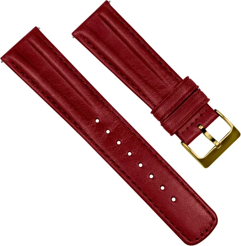 Miniatura 34 de Barton Racing & Rally Horween - Correas de cuero con barras de resorte de liberación rápida integradas, longitud estándar para muñecas de 5 a 8