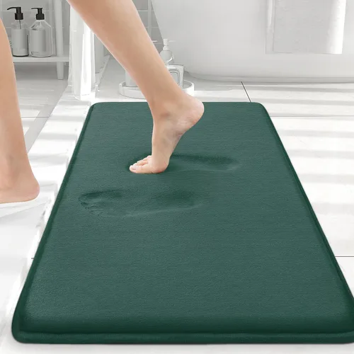 Miniatura 81 de Smiry Tapetes de Baño de Espuma Viscoelástica 36 x 24 pulgadas, Tapetes de Baño Extra Suaves y Absorbentes, Alfombra Antideslizante Lavable