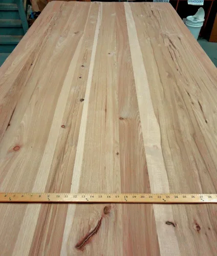 Miniatura 4 de Chapa de madera anudada rústica de nuez de nuez de nogal de 24 "x 48" en respaldo de papel 1/40