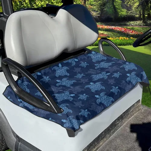 Miniatura 30 de Yewattles Universal personalizado carrito de golf cubierta de asiento de verano al aire libre Anti-caliente Club Coche Coche Manta Green Lawn Golf