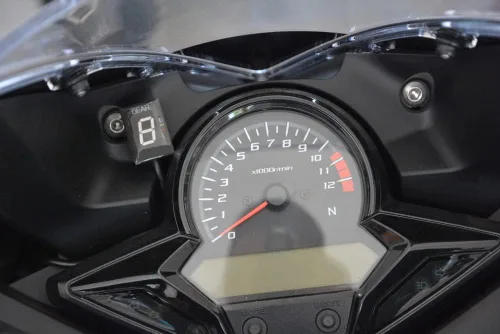 Miniatura 3 de Idea Pantalla LED con indicador de marcha impermeable para motocicleta Honda CB300F CBR400R CBR600RR Fury NC, medidor de marchas con sensores