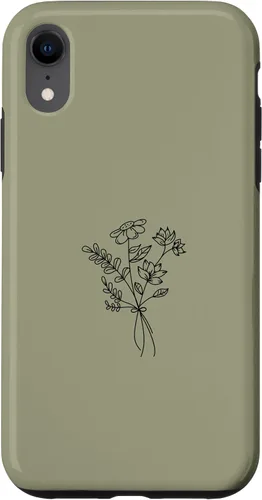 Miniatura 23 de Funda para iPhone 12 mini Wildlfower Floral Flower Khaki