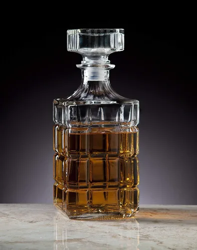 Miniatura 2 de Decantador de Whisky para Licor Escocés Bourbon o Vino - 25.4 fl oz