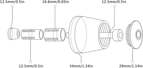 Miniatura 4 de Motocicleta 22MM para Y&AMAHA MT07 MT 07 MT-07 Tracer GT 2019-2020 Accesorios de motocicleta CNC Aluminio Agarres Manillar Manillar Tapón Extremo