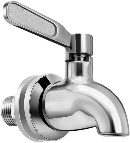 Miniatura 4 de Grifo de repuesto para dispensador de bebidas, boquilla no corrosiva de acero inoxidable, fácil instalación en menos de 10 minutos, excelente flujo