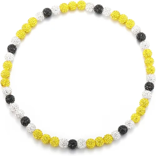 Miniatura 44 de Collar de Cadena de Béisbol con Perlas para Hombres, Regalos de Collar de Béisbol de la Colección Bling Ice para Niños, Collar de Accesorios