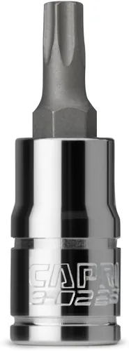 Miniatura 18 de Capri Tools T6 Star Bit Socket, unidad de 1/4 pulgadas