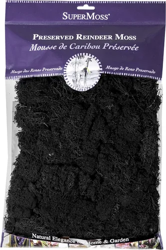 Miniatura 40 de Super Moss 21669 - Musgo de reno preservado, Chartreuse, 8 onzas (200 pulgadas cúbicas)