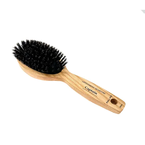 Miniatura 4 de Phillips Brush Gentlemens' Quarters - Cepillo de pelo ovalado con cerdas de jabalí para hombre