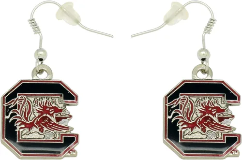 Miniatura 14 de aminco NCAA Pendientes colgantes con logo de la NCAA para adultos unisex