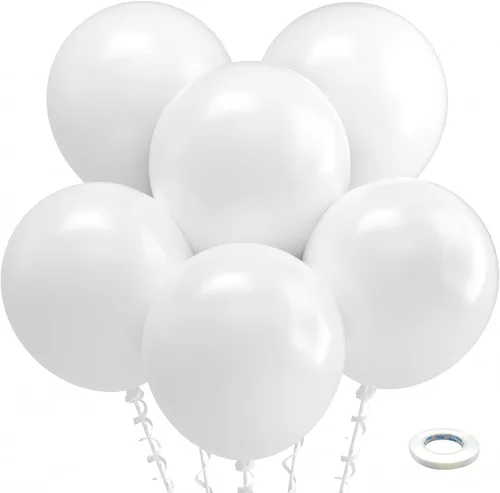 Miniatura 182 de Bezente - Globos de 12 pulgadas de látex con confeti para bodas, graduaciones, despedidas de soltera y cumpleaños, aptos para helio, dorado, 60