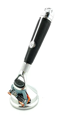 Miniatura 3 de G.B.S Weighted Safety Razor Stand Base Polished Steel Protect & Dry Razor, Fits 5 and 3 Shaving Razor Blades